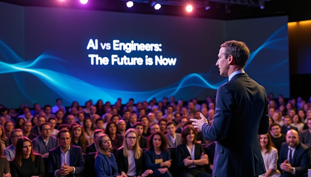 découvrez les prédictions audacieuses de mark zuckerberg sur l'avenir de l'intelligence artificielle et son impact sur les professions techniques. selon lui, dès cette année, les ia pourraient rivaliser avec des ingénieurs, redéfinissant ainsi le paysage technologique. plongez dans cette analyse fascinante et explorez les implications de cette avancée majeure.