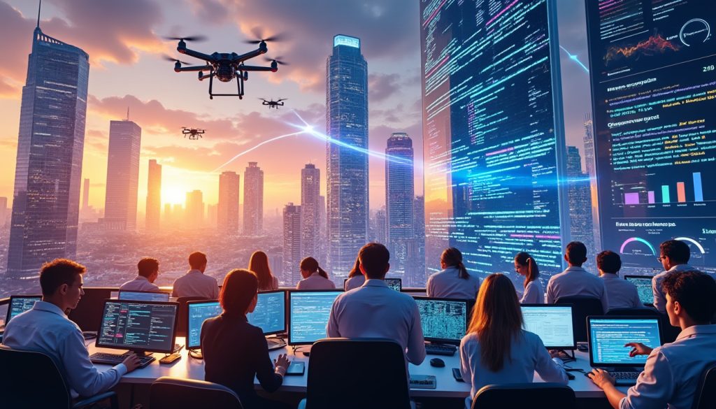 découvrez comment les états-unis ambitionnent de dominer le paysage mondial de l'intelligence artificielle grâce à des projets audacieux et innovants. plongez dans les stratégies et initiatives qui pourraient redéfinir l'avenir de la technologie.
