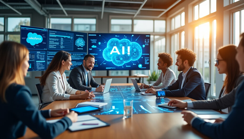 découvrez comment the adecco group réinvente les ressources humaines grâce à l'intelligence artificielle en collaboration avec salesforce. explorez les avantages de cette synergie pour optimiser les processus rh et améliorer l'expérience des employés.