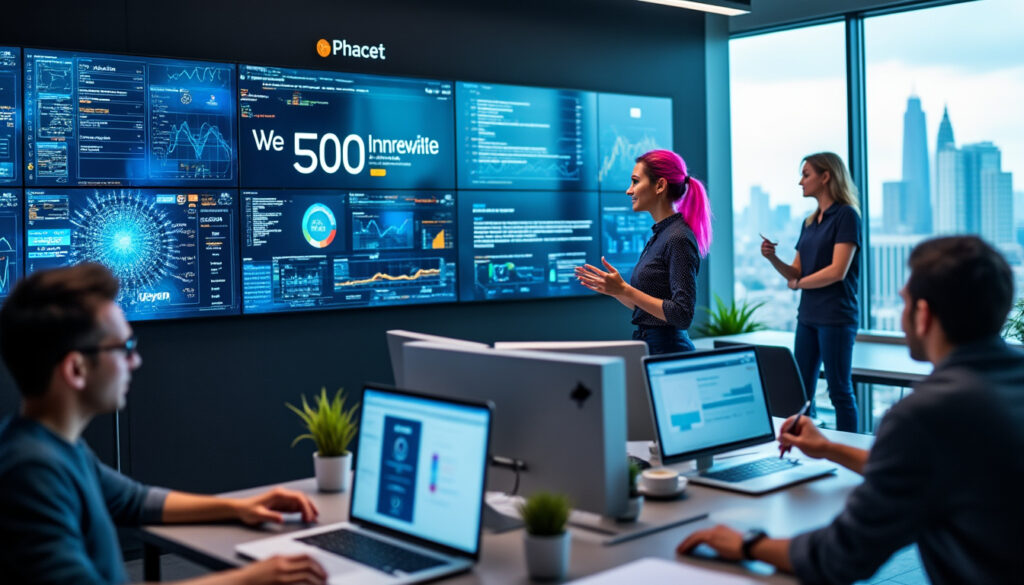 découvrez phacet, la startup révolutionnaire qui déploie des agents d'intelligence artificielle en seulement 6 semaines. classée parmi les leaders du we innovate 500, phacet transforme l'innovation technologique en solutions concrètes pour les entreprises.