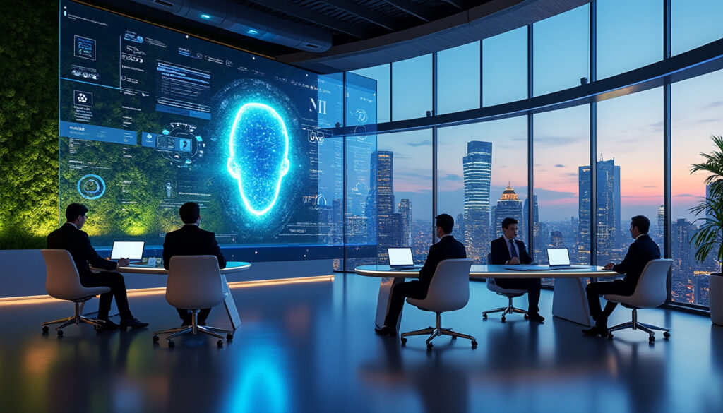 découvrez comment moderna révolutionne le monde du travail en intégrant l'intelligence artificielle dans ses ressources humaines. plongez dans un futur où technologie et efficacité se conjuguent pour créer un environnement de bureau innovant et collaboratif.
