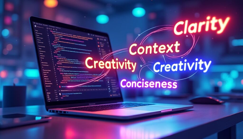découvrez les 4 mots clés essentiels pour créer des prompts percutants avec chatgpt. apprenez à maximiser vos interactions et à obtenir des réponses précises et pertinentes grâce à ces techniques simples et efficaces.