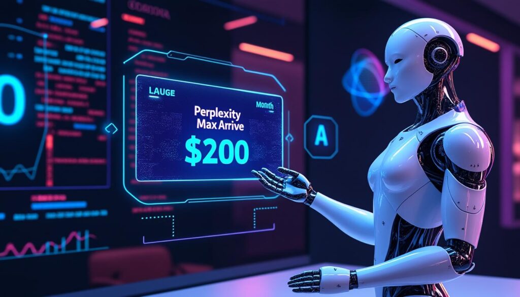 découvrez perplexity max, l'abonnement premium révolutionnaire qui vous permet d'accéder aux intelligences artificielles les plus performantes du marché pour seulement 200$ par mois. profitez d'une expérience unique et à la pointe de la technologie pour optimiser vos projets et vos idées!