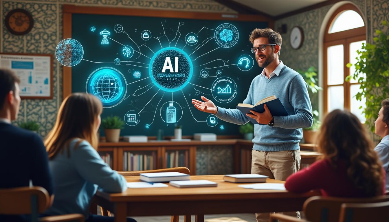 découvrez comment un enseignant breton met son expertise à profit en publiant un livre dédié à l'intelligence artificielle, destiné à ses confrères. un ouvrage riche en conseils et ressources pour ceux qui souhaitent approfondir leurs connaissances dans ce domaine en pleine expansion.